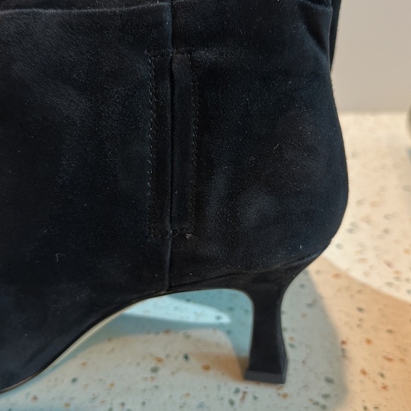 Sam Edelman Lillia Suede Leather Knee High Boots with Chic Heel - Picture 12 of 16